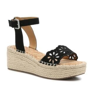 Crown Vintage Women's Fentisa Sandal in Black Size 8.5 Medium